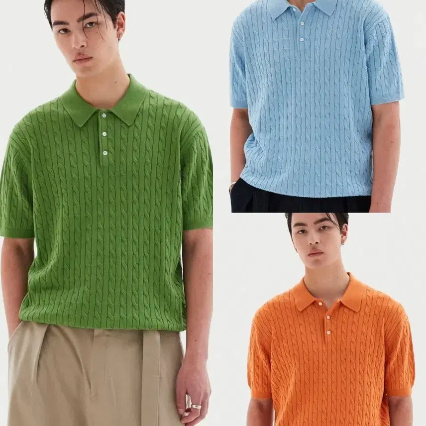 [BUNJANG] Suare Cable Collar Knit Sweater / m,L)수아레 케이블 카라니트