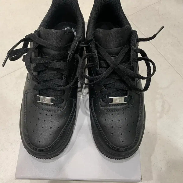 [BUNJANG] Nike Air Force 1 '07 All Black CW2278-001 / 나이키 에어포스 올검 245 CW2278-001