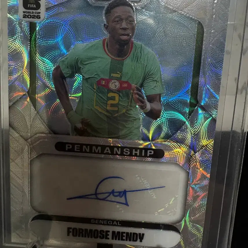 [BUNJANG] Panini Prizm Mendy Auto Senegal Soccer Card / 파니니 프리즘 멘디 오토 세네갈