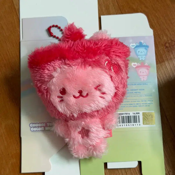 [BUNJANG] Bubble Nyan Wish Doll Color Doll Red / 버블냥 위시돌 컬러돌 레드 빨강