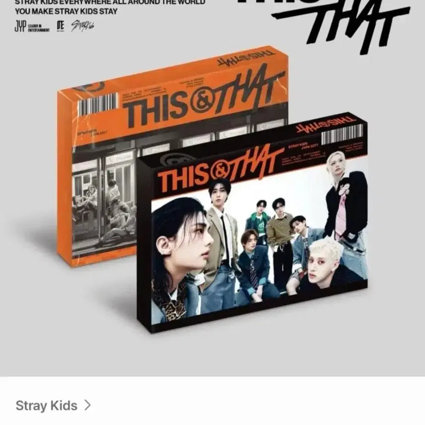 [BUNJANG] Stray Kids THIS & THAT Mini Album (THIS Ver., THAT Ver.) / 스트레이 키즈 THIS & THAT 미니앨범 (THIS VER., THAT VER.)