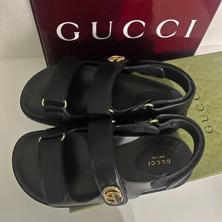 [BUNJANG] Gucci Black Sandals / 구찌 샌들 블랙