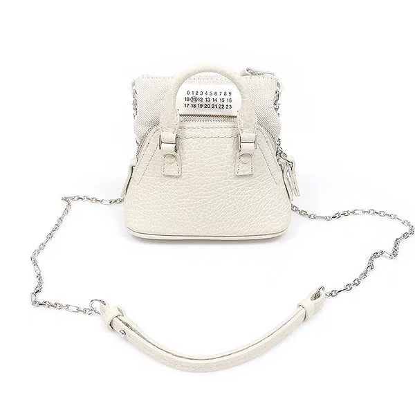 [BUNJANG] Maison Margiela 5AC Classique Baby Shoulder Bag Grey Grainy Leather SB3WG0025 / Maison Margiela(메종마르지엘라) SB3WG0025 그레이 그레이니 레더 5AC Classique 베이비 숄더백 CO18994ETC
