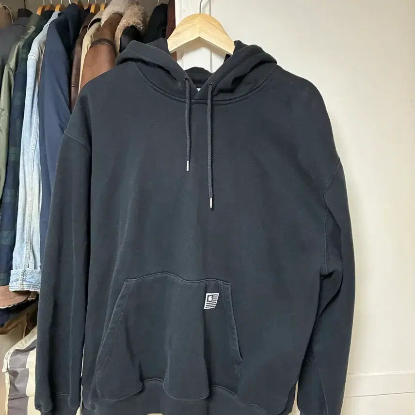 [BUNJANG] Carhartt WIP Hoodie Black / 칼하트 wip 후드티 2xl