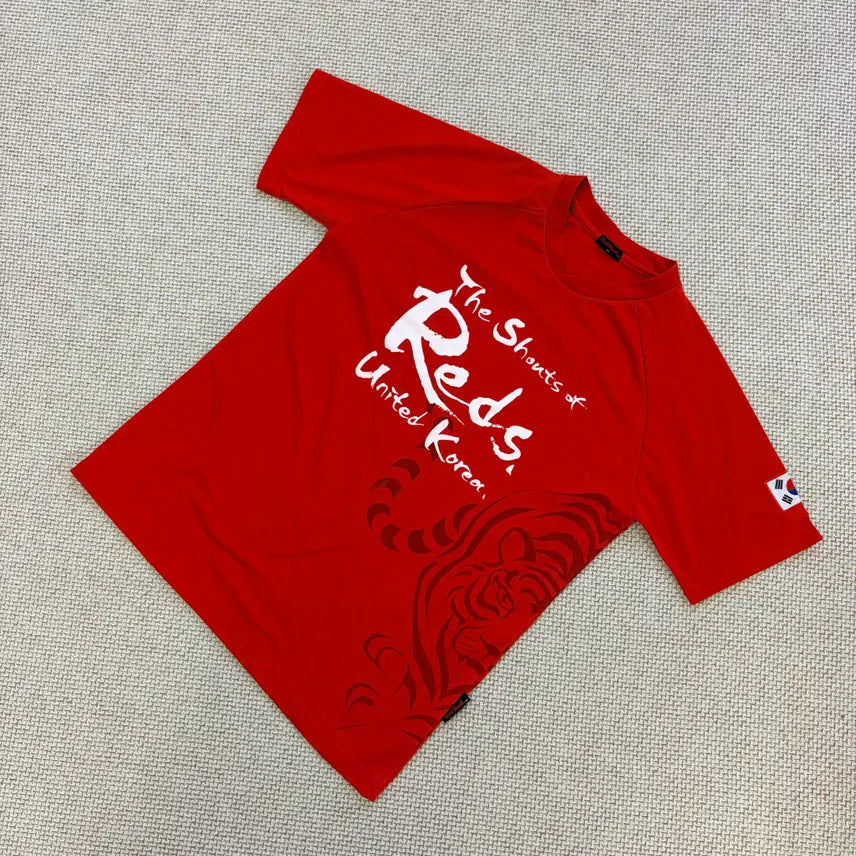 [BUNJANG] Vintage 1995 Red Devil Support T-Shirt / 95 빈티지 붉은악마 응원티 0818D2