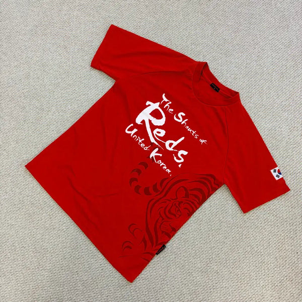 [BUNJANG] Vintage 1995 Red Devil Support T-Shirt / 95 빈티지 붉은악마 응원티 0818D2