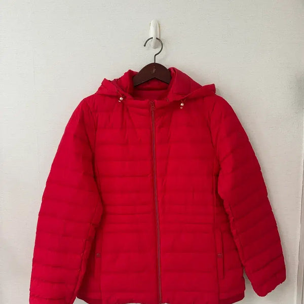 [BUNJANG] PAT Lightweight Padded Jumper Red / PAT 경량패딩점퍼 100