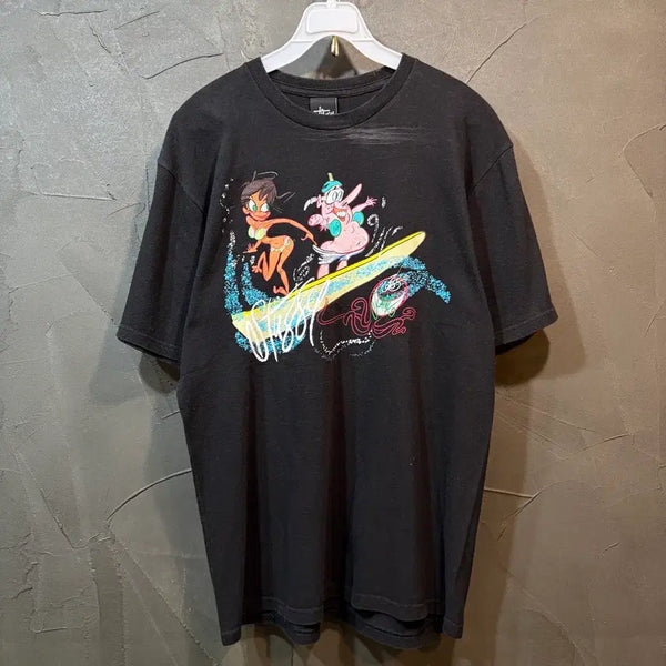 [BUNJANG] Stussy x John K Surf Up T-Shirt / [M] 스투시 Stussy X John k surf up 반팔티