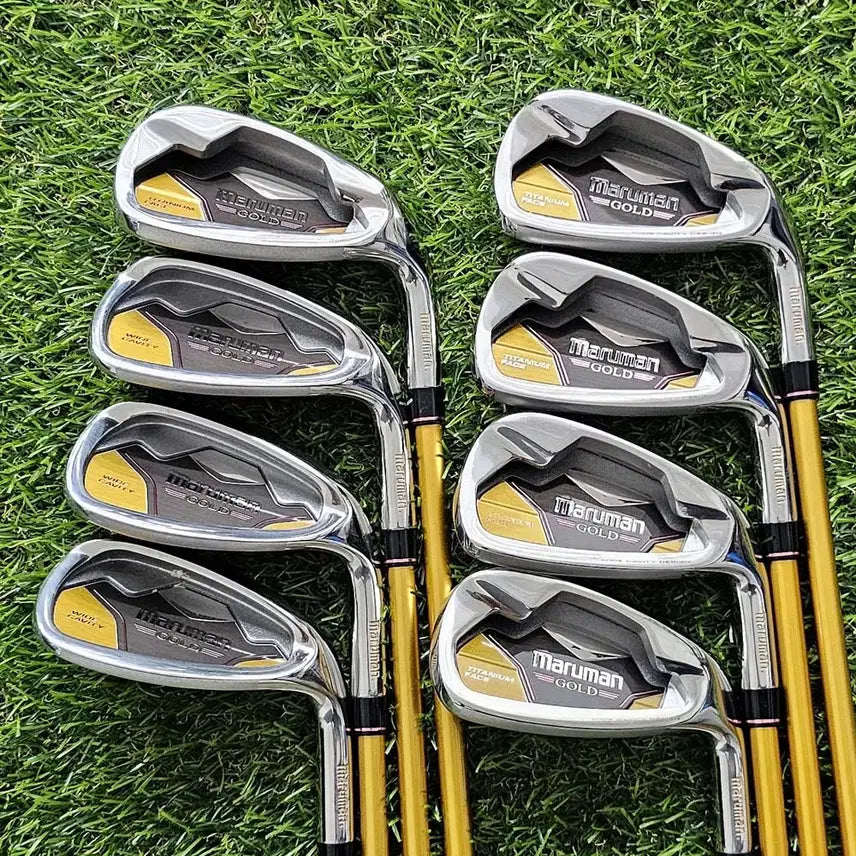 [BUNJANG] Maruman Gold Women's Iron Set (L-Flex) / 정품 마루망 골드 여성용 강도L 아이언