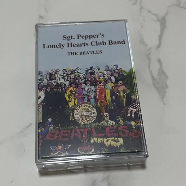 [BUNJANG] The Beatles Sgt. Pepper's Lonely Hearts Club Band Cassette Tape (Sealed) / 비틀즈 8집 Sgt. Pepper's Lonely Hearts Club Band 카세트 테이프