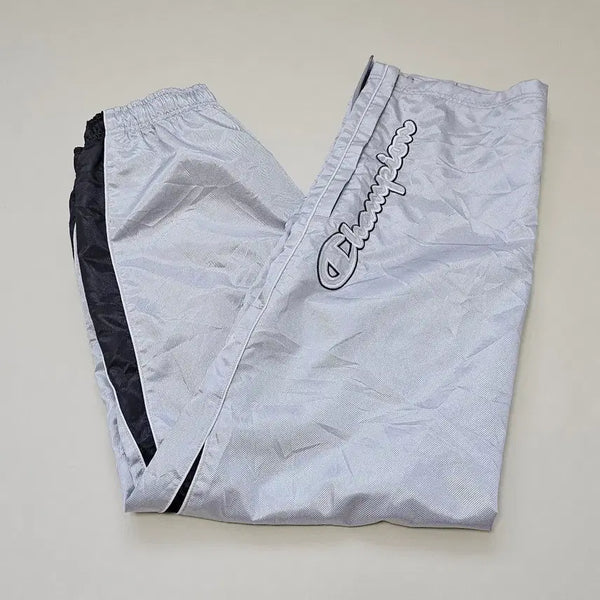 [BUNJANG] Champion Nylon Y2K Track Warm-up Training Pants Medium / 챔피온 나일론 올드스쿨 Y2K 트랙 윔업 트레이닝 팬츠 M