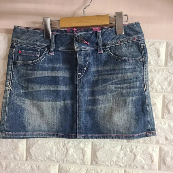 [BUNJANG] Levi's Denim Mini Skirt / 리바이스 청 데님 스커트(44-55)