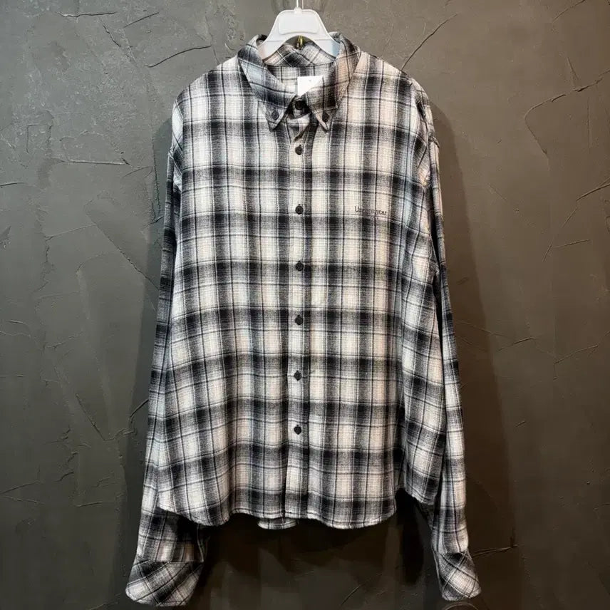 [BUNJANG] Undermycar MU.72 Flannel Shirt / [Size 1] 언더마이카 undermycar  MU.72 플란넬 셔츠