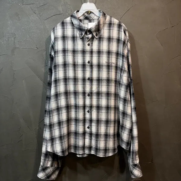 [BUNJANG] Undermycar MU.72 Flannel Shirt / [Size 1] 언더마이카 undermycar  MU.72 플란넬 셔츠
