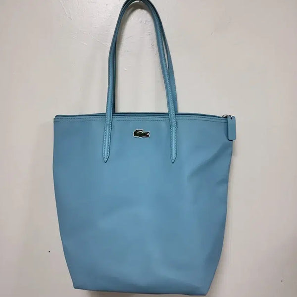 [BUNJANG] Lacoste Tote Bag Light Blue / 라코스테 토트백 라이트 블루.260814