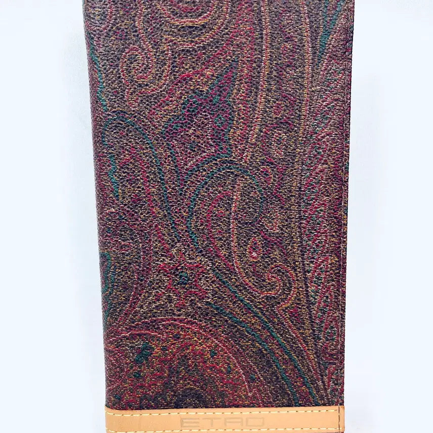 [BUNJANG] Etro Brown Long Wallet / 에트로 브라운 여자 장지갑