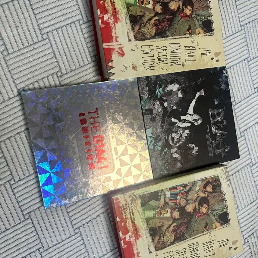 [BUNJANG] B1A4 1st Regular Album Bundle Set (Sealed) / B1A4 앨범 4개 1번째 정규앨뱀 랩핑그대로