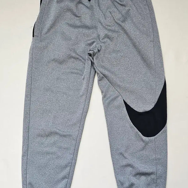 [BUNJANG] Nike Gray Big Swoosh Training Pants M / 나이키 그레이 사이드 빅스우시 트레이닝 팬츠 M