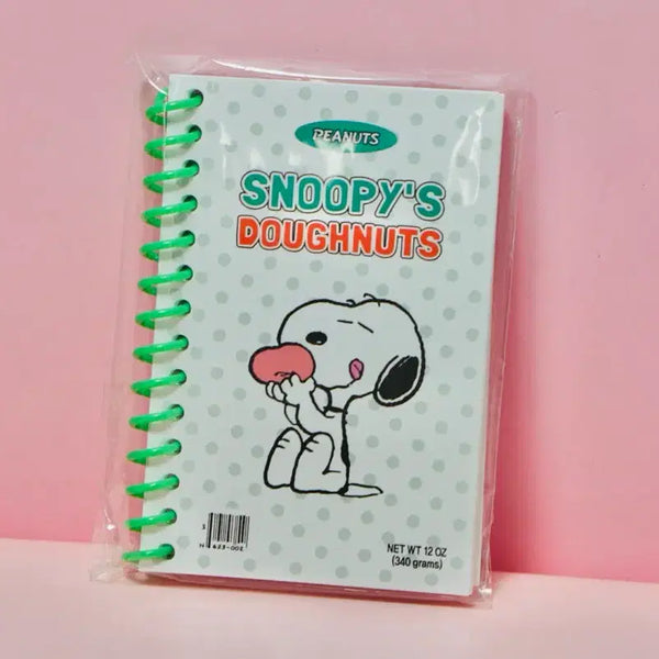 [BUNJANG] Peanuts Snoopy Charlie Brown Spring Notebook + Memo Pad Set / 피너츠 스누피 찰리 브라운 스프링노트 수첩 +메모지 새제품