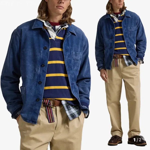 [BUNJANG] Polo Utility Moleskin Work Jacket XL / 폴로 유틸리티 몰스킨 워크 자켓 [XL] 판매