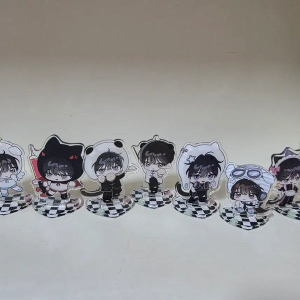 [BUNJANG] Yoohwan 18th Bed Acrylic Mini Stand Full Set 7 Types Bundle Set / 일괄] 열침 열여덟의 침대 미니아크릴 아스 풀세트 7종 bl 고요한 강준