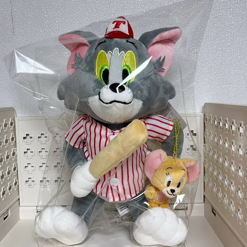 [BUNJANG] Tom and Jerry Plush Keychain Set - New / 톰과 제리 인형 키링 세트 새상품