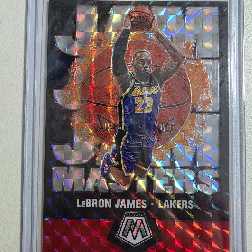 [BUNJANG] LeBron James 2019-20 Mosaic Jam Masters Card / 2019-20 nba 르브론 제임스 Jam masters 모자익 프리즘 카드 la레이커스