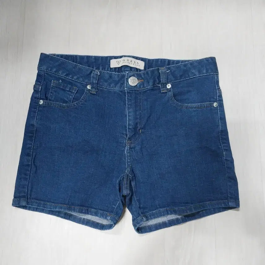 [BUNJANG] Guess Women's Span Denim Shorts - Size 27 / 게스 스판 데님 여성27 인치