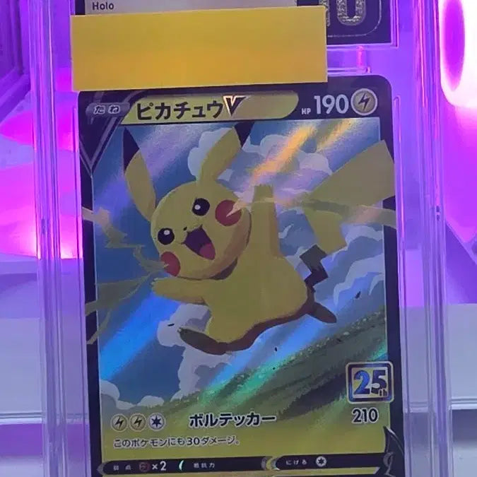 [BUNJANG] Pokemon Pikachu V PRISTINE 10 Graded Card / 포켓몬카드 일판 피카츄 V PRISTINE 10등급