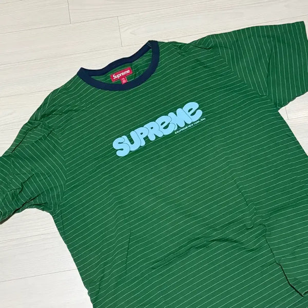 [BUNJANG] Supreme Bubble Short Sleeve Green XXL / 슈프림 버블 숏슬리브 그린 xxl