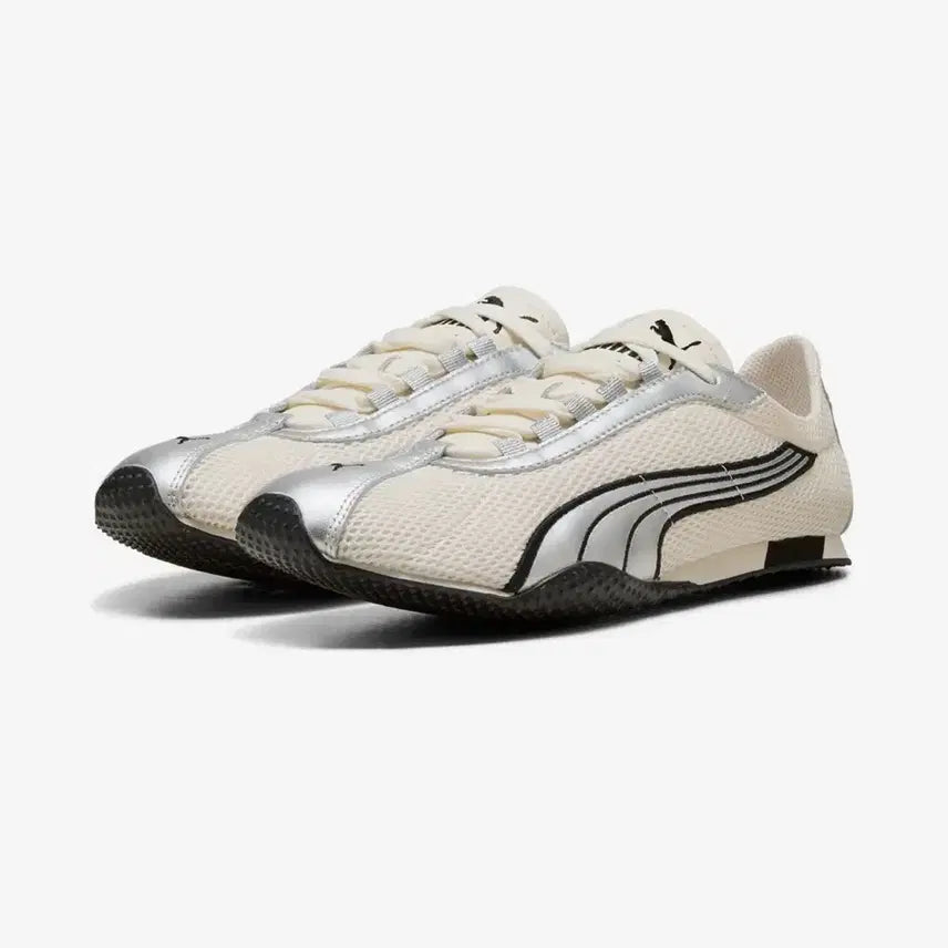 [BUNJANG] Puma H-Street Ivory Silver Women's Sneakers / 푸마 h-street 아이보리 실버