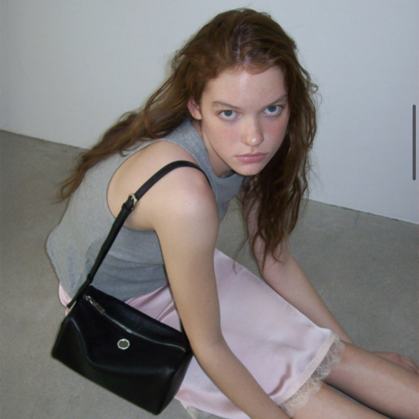 [BUNJANG] MinuteMute New Brett Bag (Soft Black) with Sagamall Inner Bag (Black) / [미닛뮤트]뉴 브렛(소프트블랙)*사가몰 이너백포함(블랙)