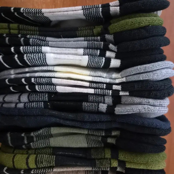 [BUNJANG] Men's Ankle Socks (20 Pairs) / 데일리 발목 양말 20켤례