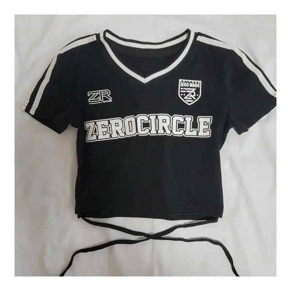 [BUNJANG] Blockcore Cropped T-Shirt (XS-M) / 블록코어 크롭티 (XS~M 사이즈)