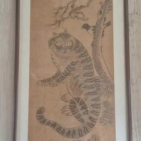[BUNJANG] Hojakdo Folk Painting / 민화 호작도