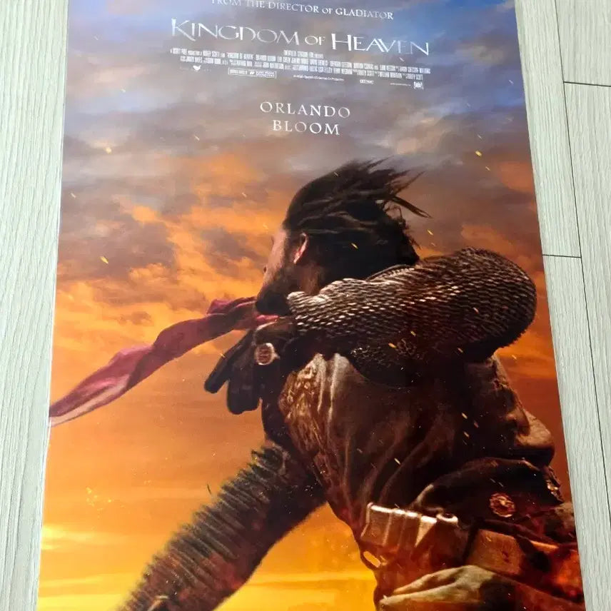 [BUNJANG] Ridley Scott's Kingdom of Heaven Director's Cut A3 Movie Poster (2020 Limited Edition) / [2020초희귀한정판]영화 리들리스콧 킹덤오브헤븐 감독판 포스터(A3)