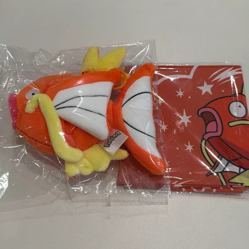 [BUNJANG] Byeolbit Nakwon Pokemon Magikarp Cup Holder & Bandana Bundle Set / 별빛낙원 포켓몬스터 잉어킹 컵홀더, 반다나 일괄
