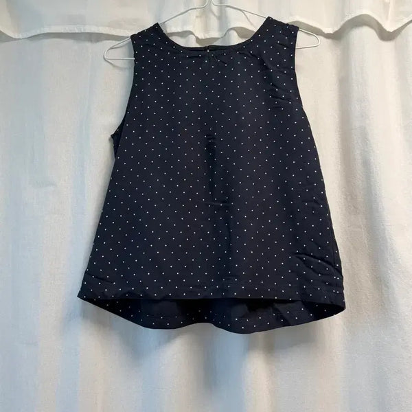 [BUNJANG] Polka Dot Sleeveless Top / 도트 나시