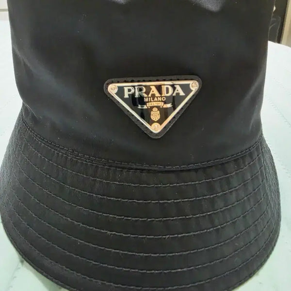 [BUNJANG] Prada Bucket Hat Black L Size / (실착 3회)프라다 버킷햇 블랙 L 사이즈