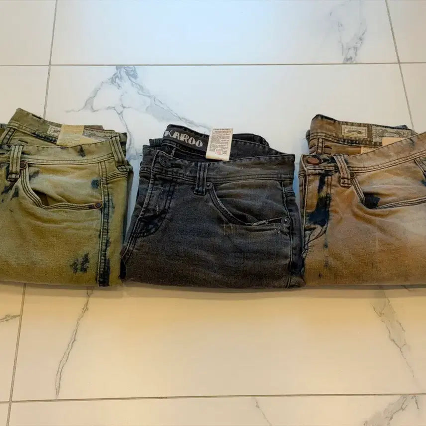 [BUNJANG] Buckaroo Skinny Jeans 3-Piece Bundle Set Size 30 / [사이즈 30] 버커루 스키니진 3장 일괄 판매 합니다.
