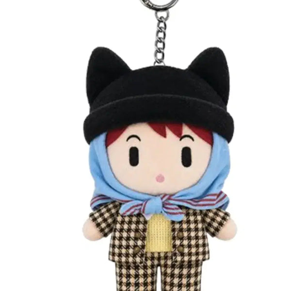 [BUNJANG] G-Dragon x PAMBOYS G:A Boys Journey Plush Keychain C Version / 지드래곤 x 팸 팝업 G:A 보이즈 저니 플러시 키링 C 버전