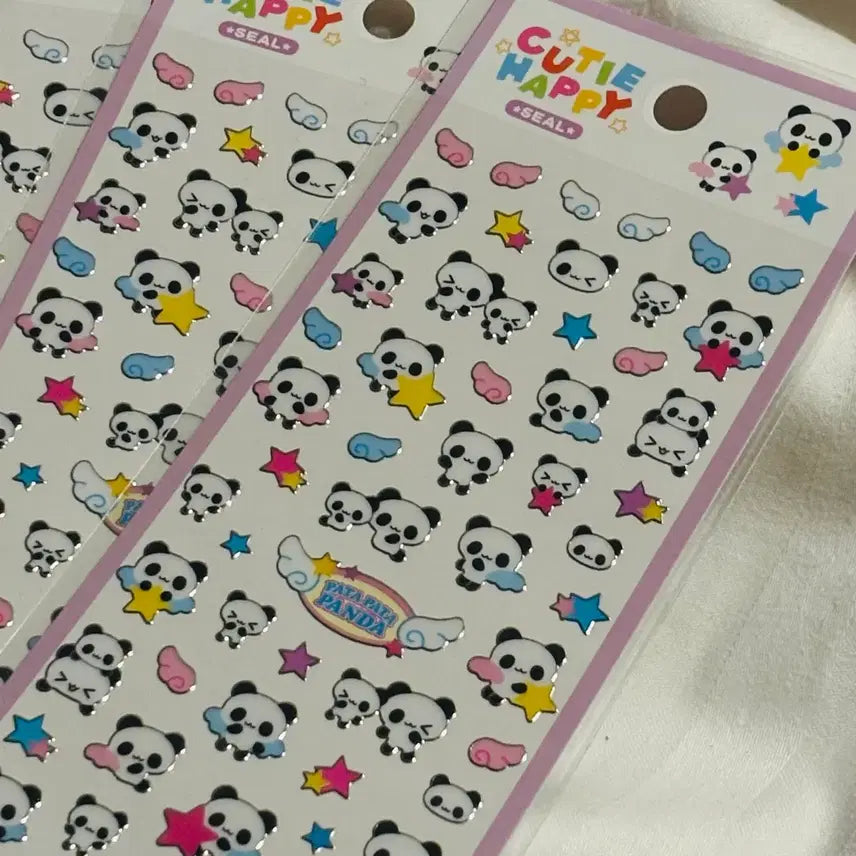 [BUNJANG] Mind Wave Cutie Happy Seal - Panda / 마인드웨이브큐티해피씰-판다