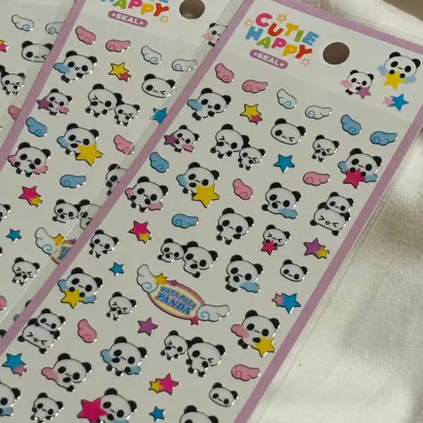 [BUNJANG] Mind Wave Cutie Happy Seal - Panda / 마인드웨이브큐티해피씰-판다