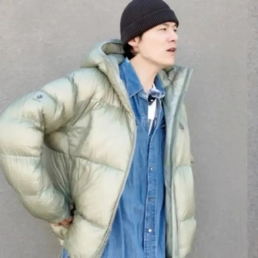 [BUNJANG] Black Yak BCC Quilted Down Jacket Charcoal / 블랙야크 BCC 퀼티드 다운 자켓 차콜