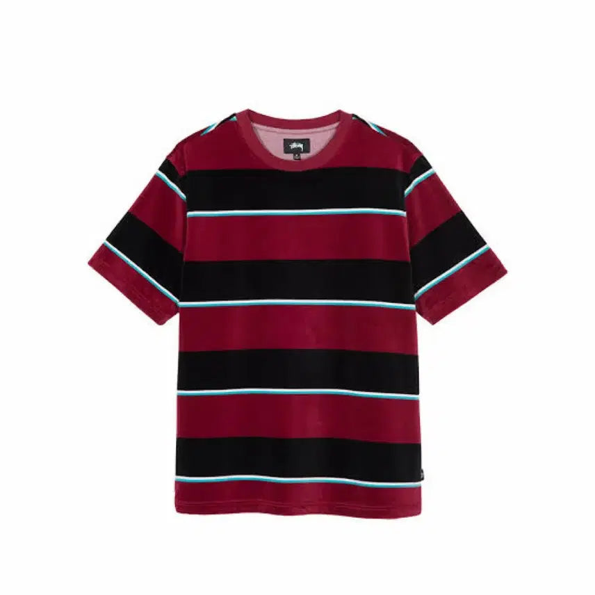 [BUNJANG] Stussy Velvet Stripe T-Shirt / stussy velvet stripe tee