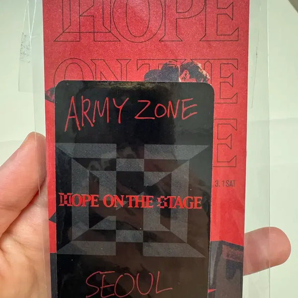 [BUNJANG] BTS J-Hope Hobbiest Amazon Photocard (Sealed) / 방탄소년단 제이홉 홉온스 아미존 포카(미개봉)