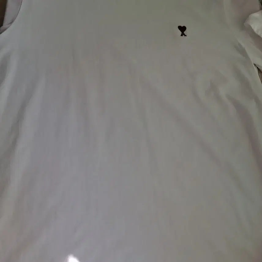 [BUNJANG] AMI Half Sleeve T-Shirt White / 아미  반팔 티셔츠 화이트