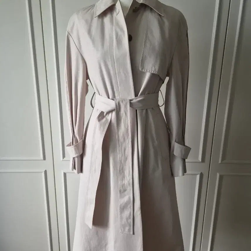 [BUNJANG] Beige Trench Coat Size 55 / 베이지색 트렌치코트 55