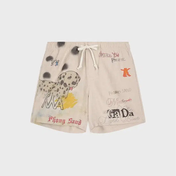 [BUNJANG] OpenYY Dalmatian Shorts / 오픈와이와이 달마시안 숏팬츠