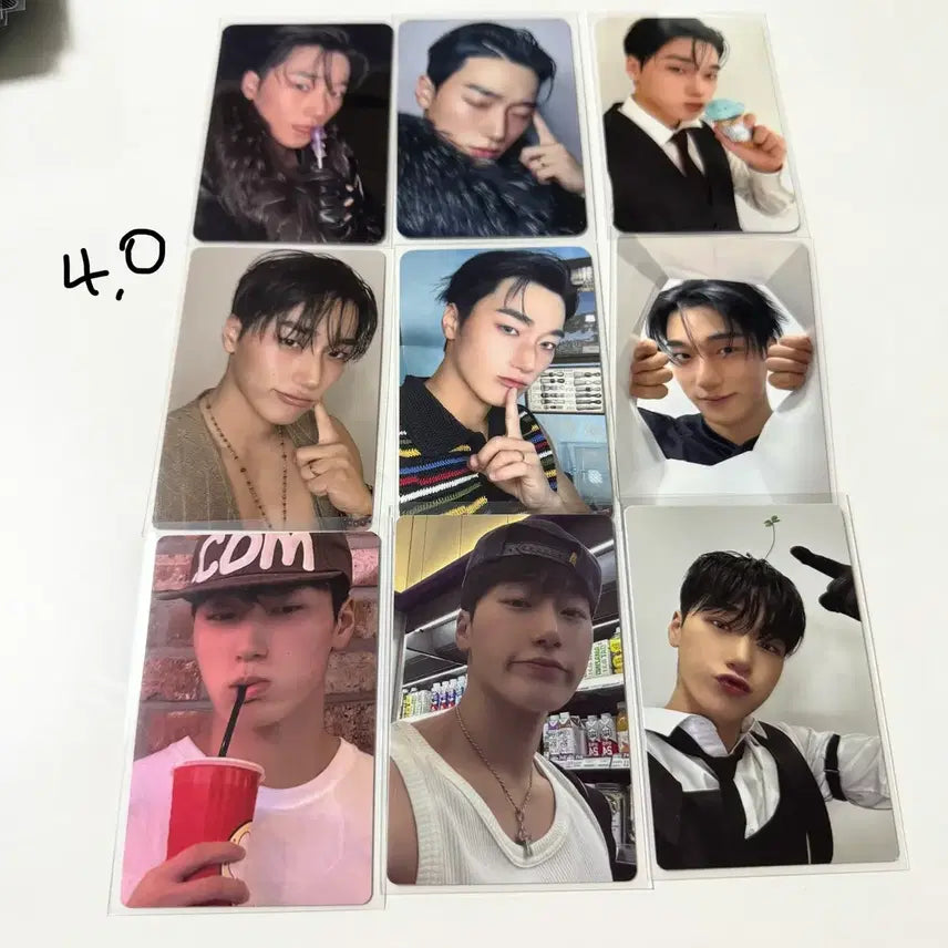 [BUNJANG] ATEEZ San Photocard Bundle Set / 에이티즈 최산 포카 ateez choisan